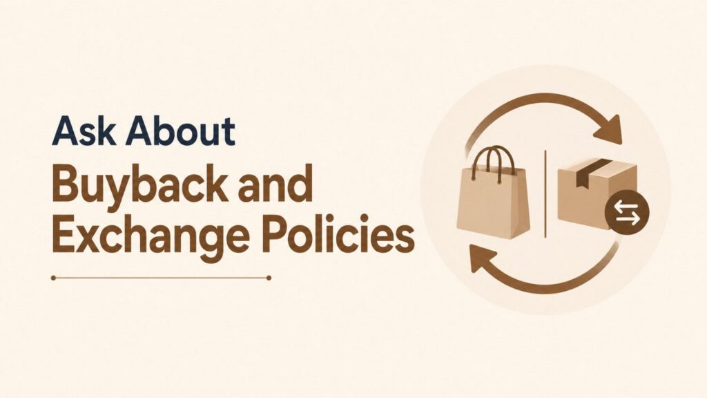 Ask About Gold Jewelry Buyback and Exchange Policies