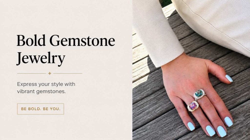 Bold Gemstone Jewelry Trends 2026