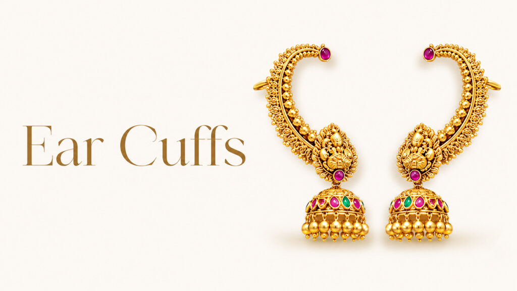 Top Trending Gold Ear Cuffs Designs to Shine in India in 2026