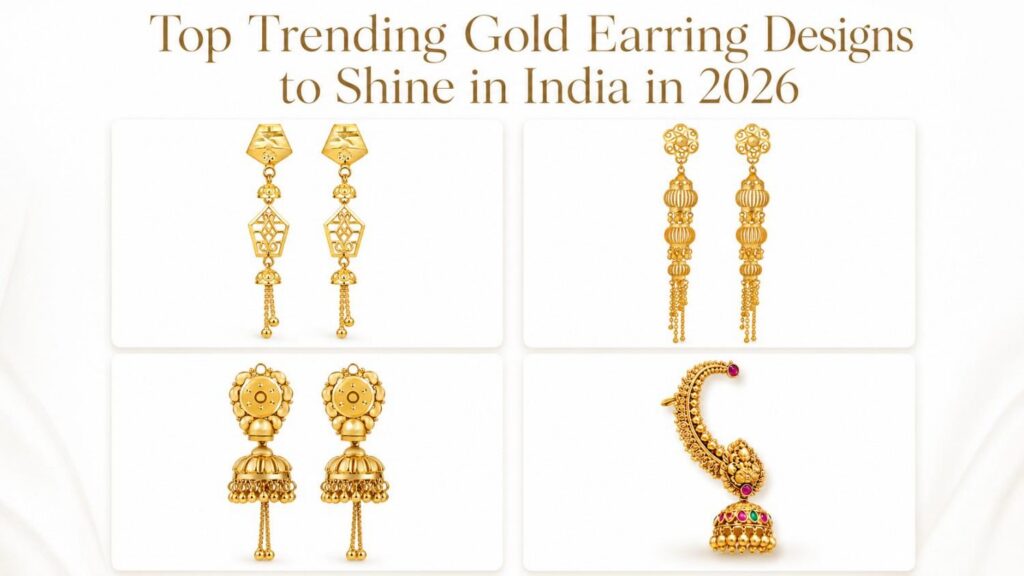Top Trending Gold Earring Designs to Shine in India in 2026