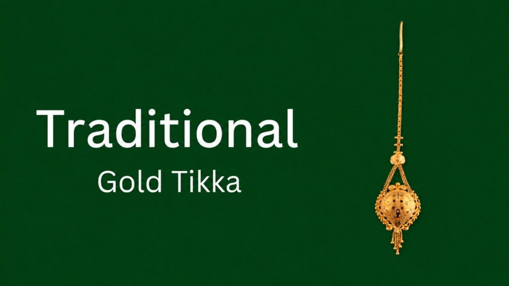 Traditional Gold Tikka Design