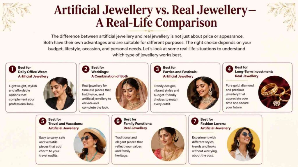 Artificial Jewellery vs. Real Jewellery—A Real-Life Comparison