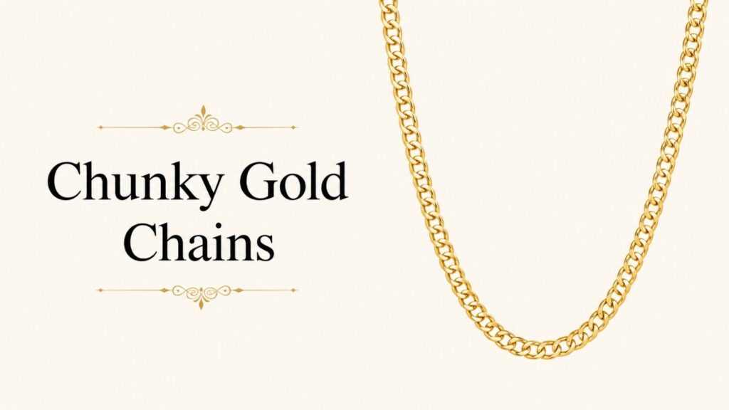 Chunky Gold Chains Top Jewellery Trends 2026