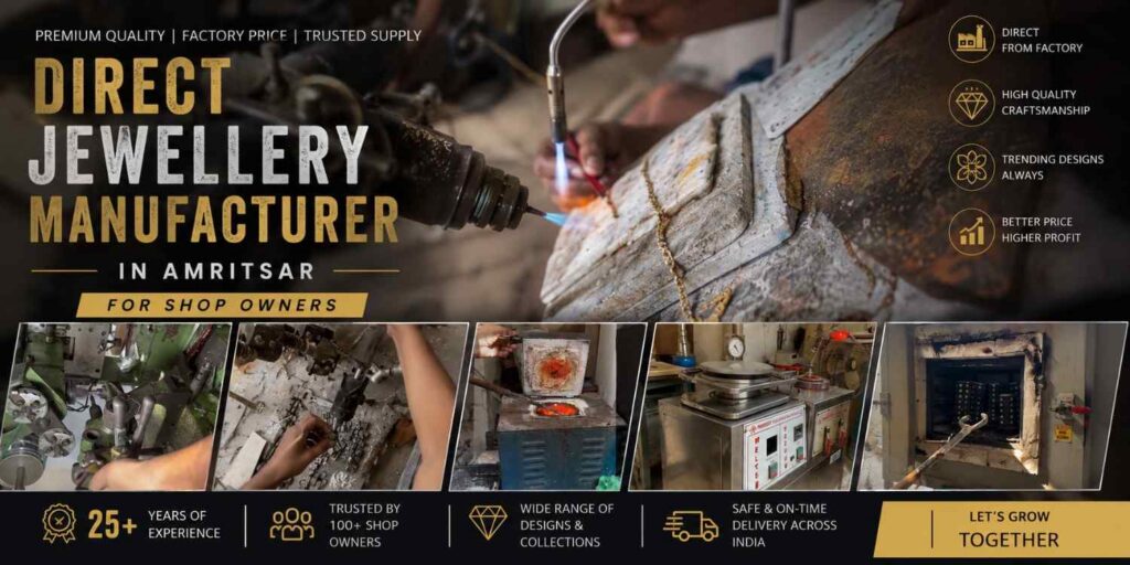 Direct Jewellery Manufacturer in Amritsar for Shop Owners