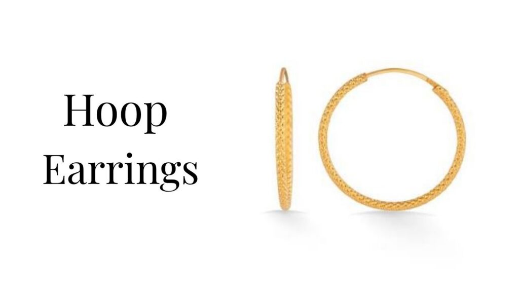 Hoop Earrings Fast Selling Jewellery Designs in India.