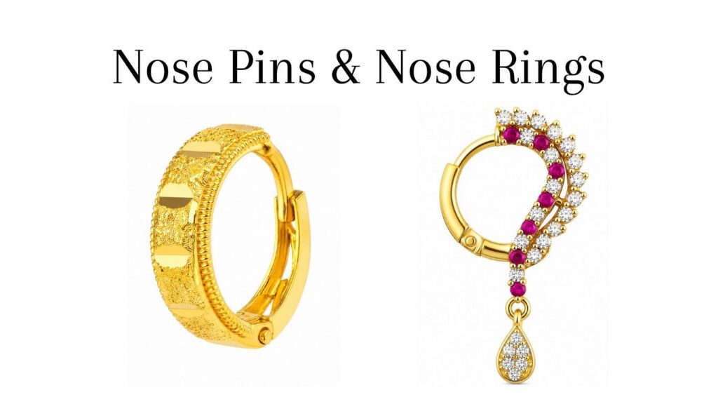 Nose Pins & Nose Rings Fast Selling Jewellery Designs in India.